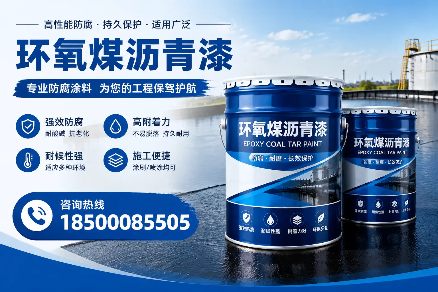环氧煤沥青漆与其他漆类的比较，海口用户的选择依据